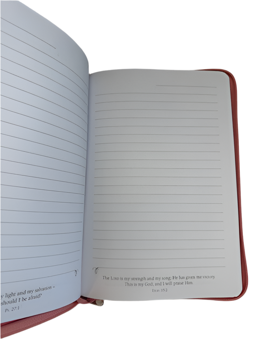 Be Still & Know That I am God Zippered Notebook