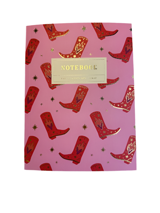 Faith & Fire Cowgirl Boots Notebook