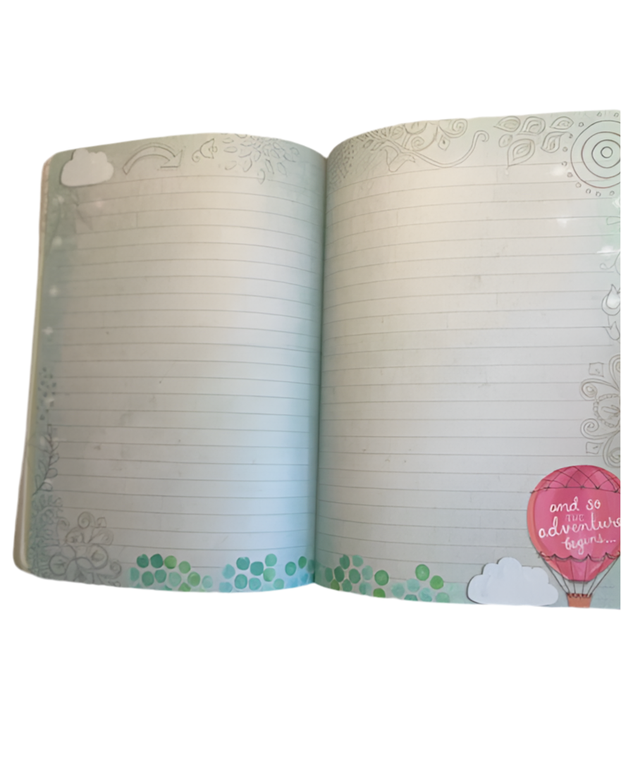 And So the Adventure Begins Notebook
