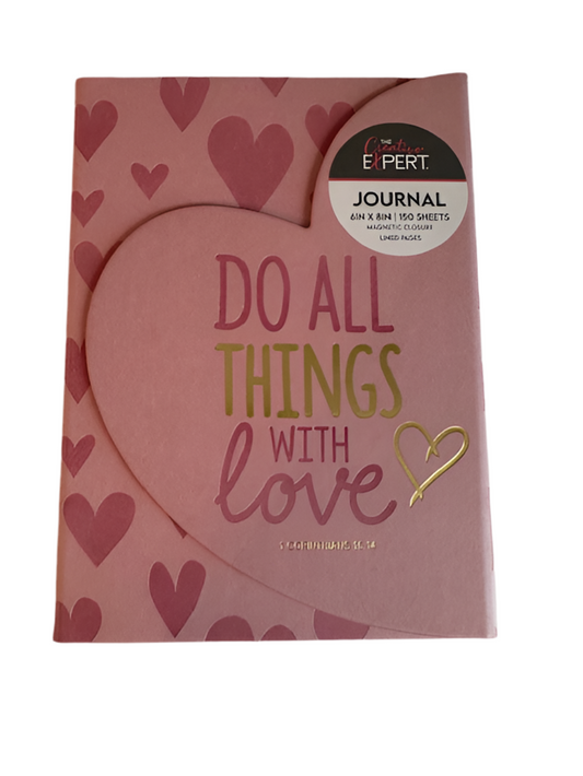 Do All things with Love Notebook