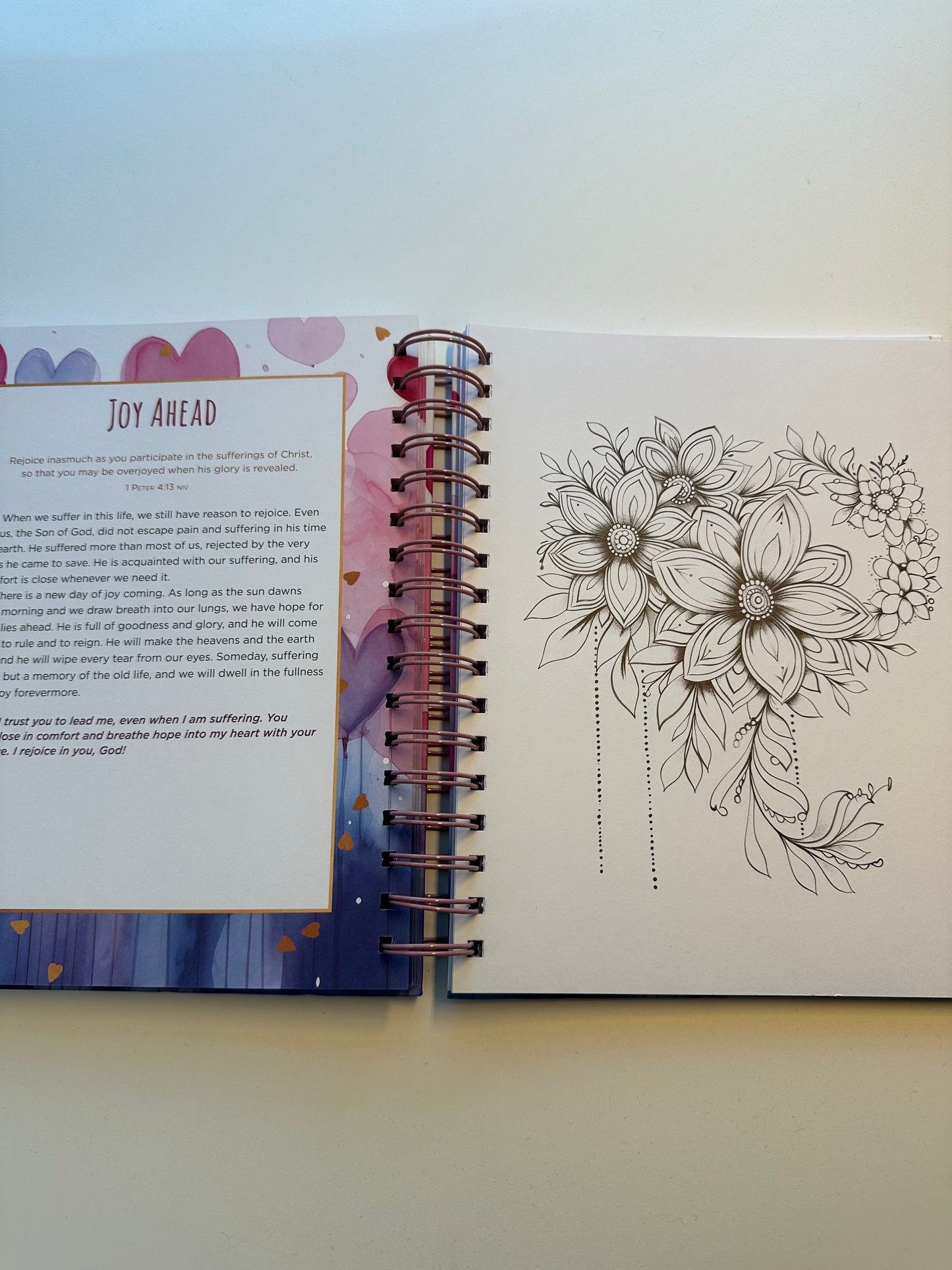Joyful Hearts Coloring Book