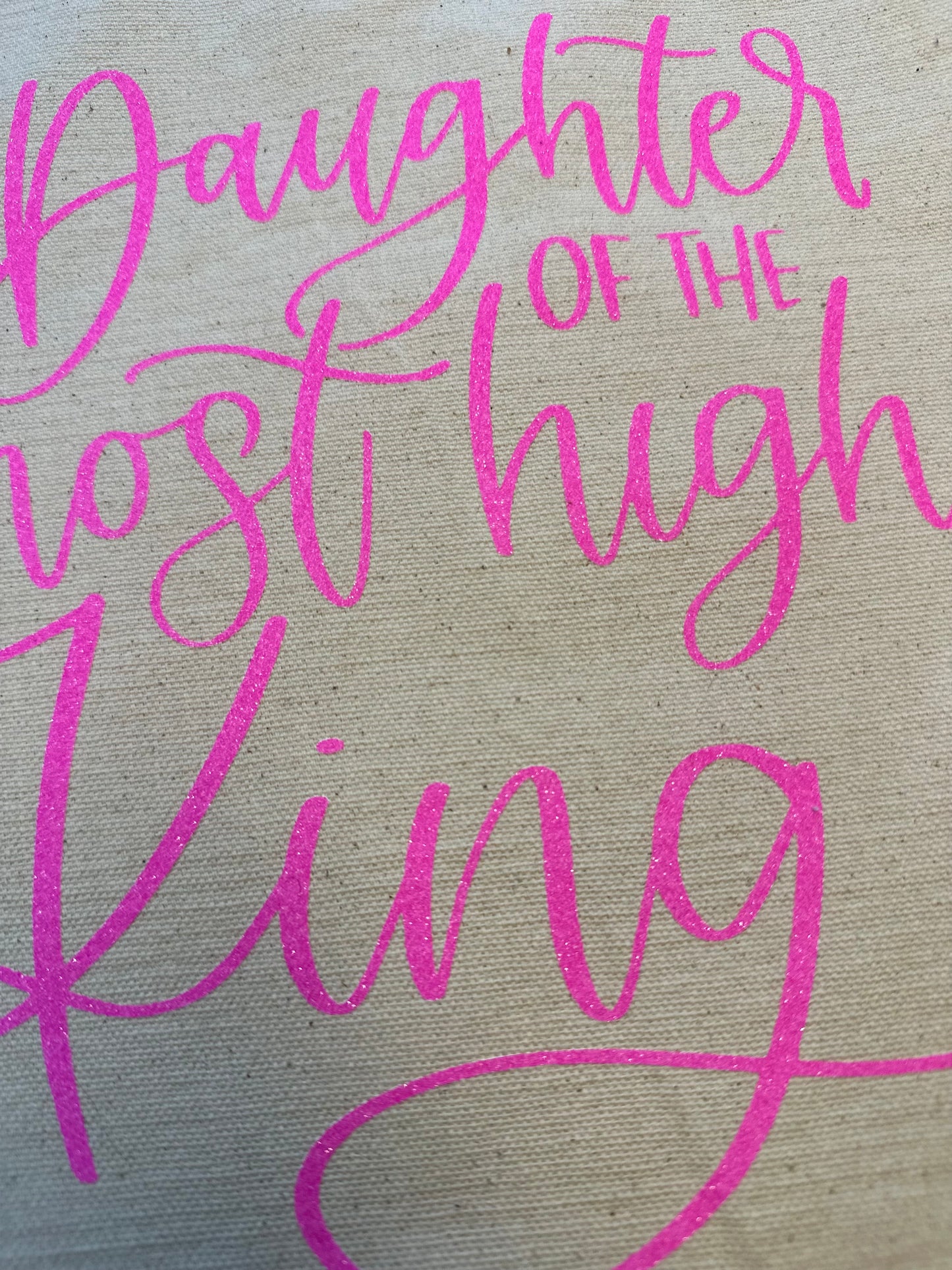 Daughter of the King Canvas Tote Bag