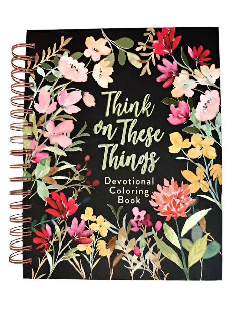 Think on these Things Devotional Coloring Book
