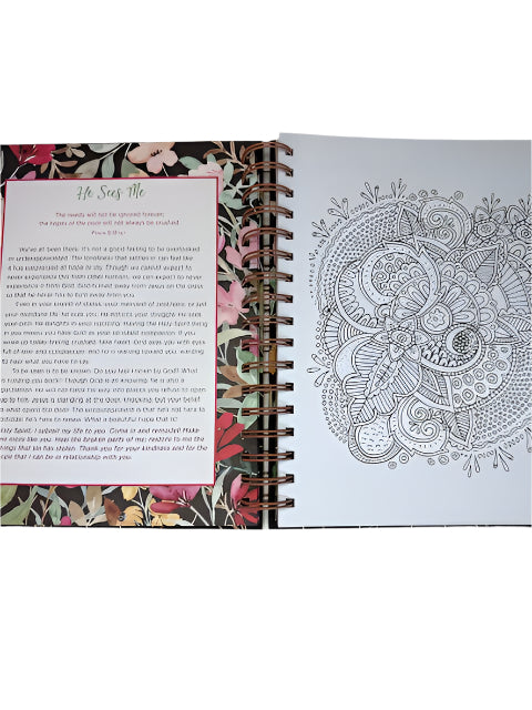 Think on these Things Devotional Coloring Book