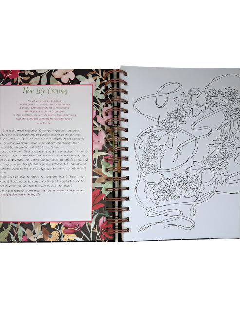 Think on these Things Devotional Coloring Book