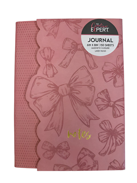 Pretty in Praise Pink Bows Notebook