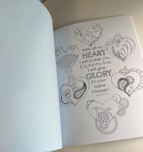 The Beloved Psalms Coloring Book