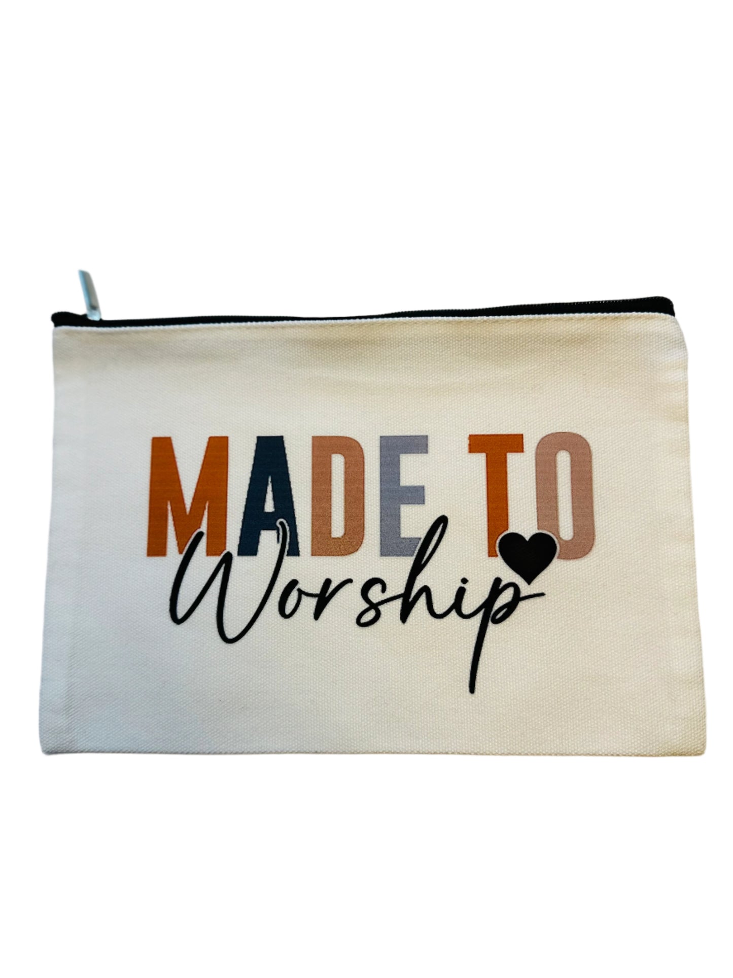 Made to Worship Small Canvas Bag