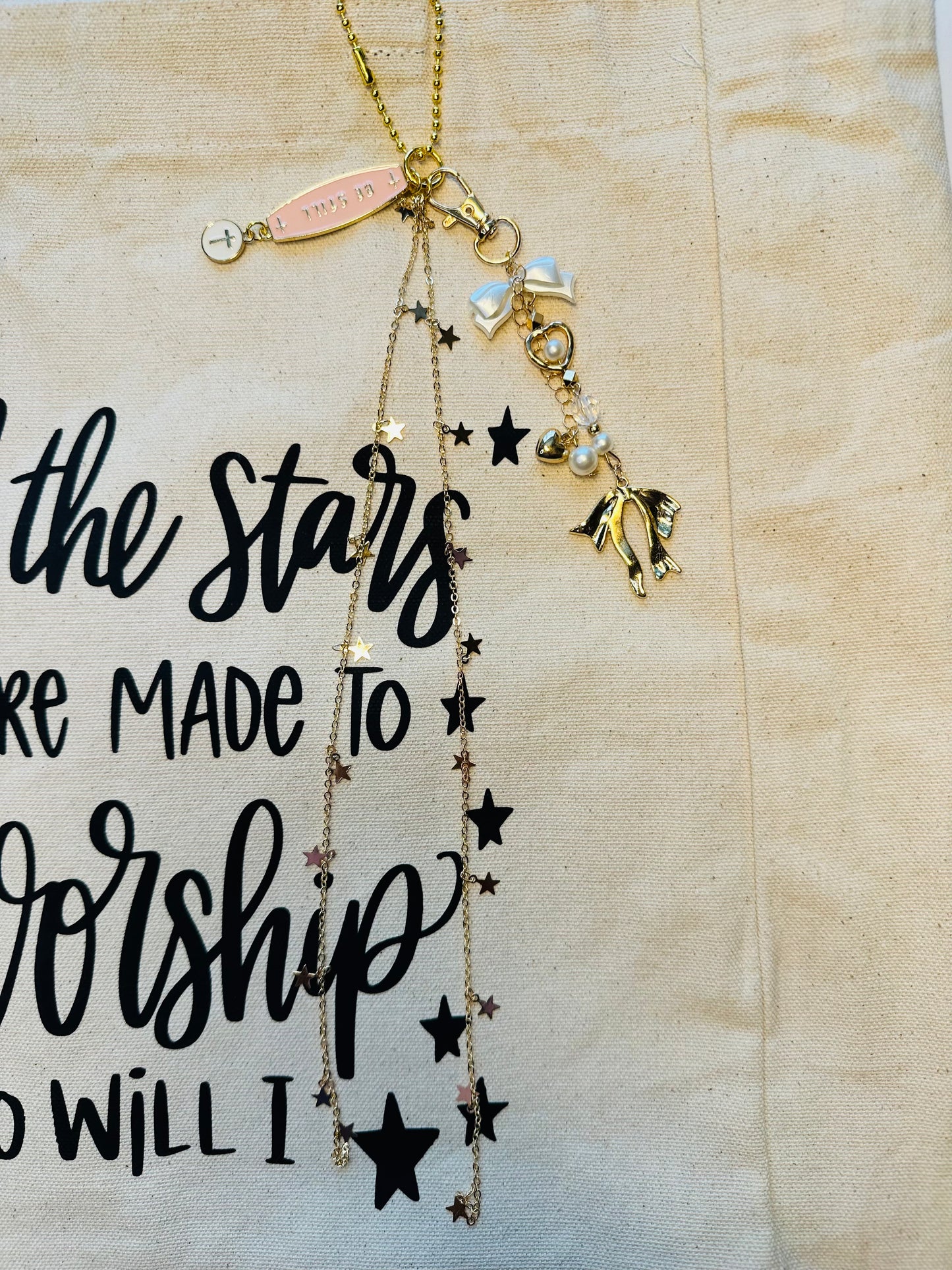 If the Stars Were Made to Worship Canvas Tote Bag