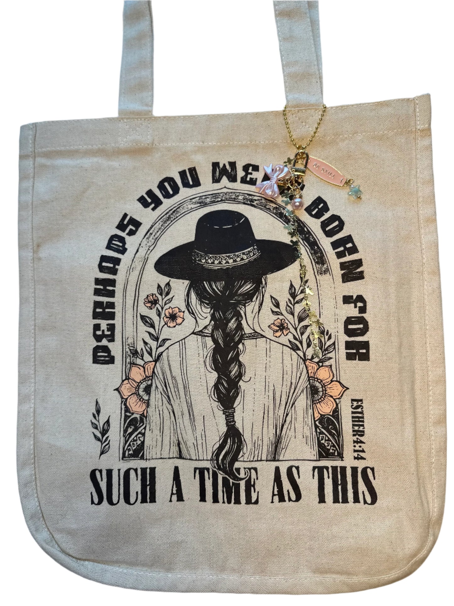 You Were Born for Such a Time As This Canvas Tote Bag