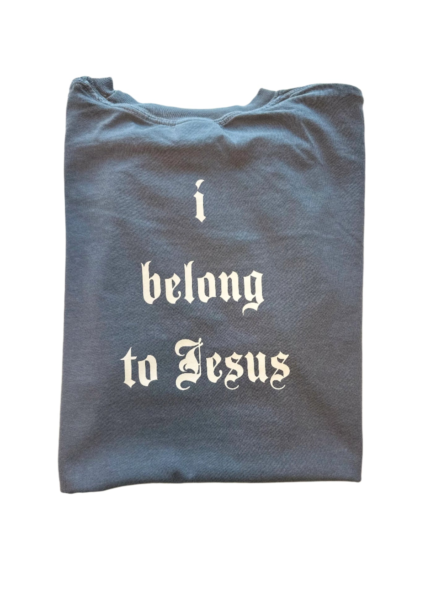 I Belong to Jesus Tee - Minimal Cross